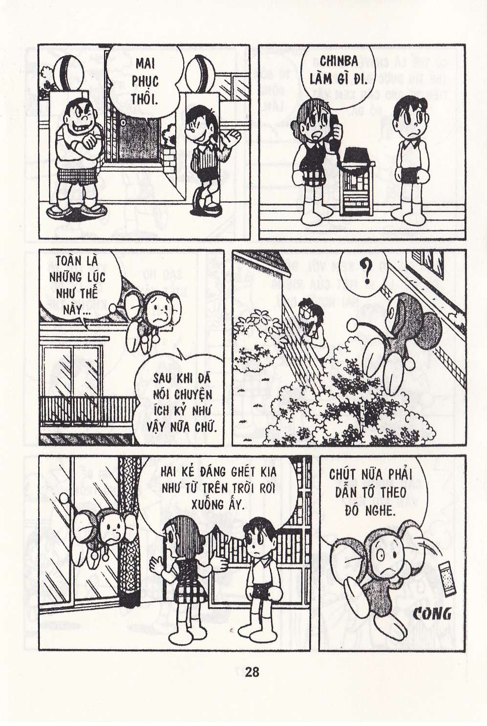 Truyện Tranh Chuột Chinpui - Doraemon trang 4