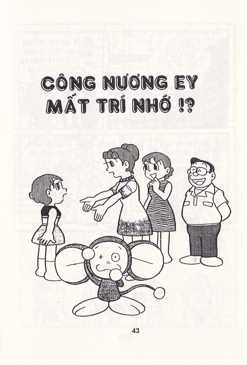 Truyện Tranh Chuột Chinpui - Doraemon trang 4