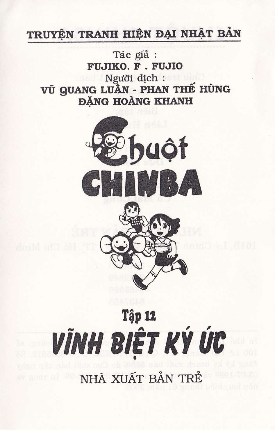 Truyện Tranh Chuột Chinpui - Doraemon trang 4