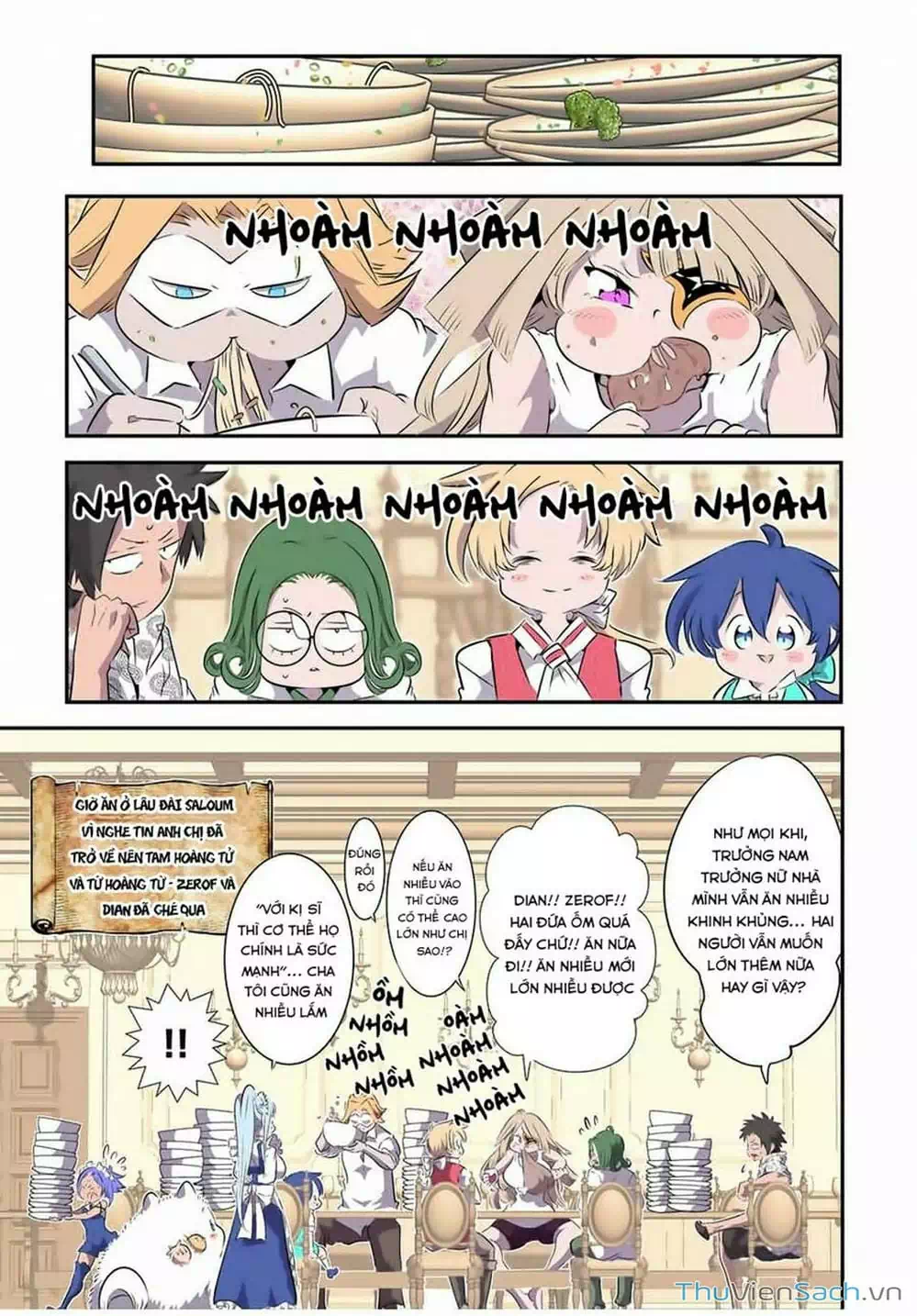 Truyện Tranh Chuyển Sinh Thành Thất Hoàng Tử trang 8