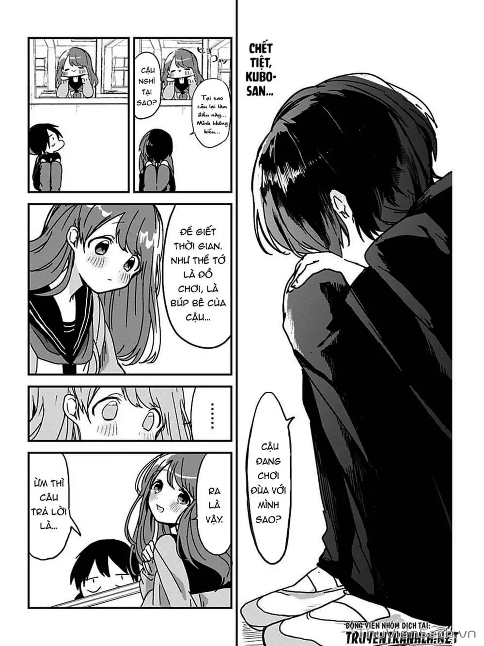 Truyện Tranh Chuyện Tào Lao Của A Hoàn - Kubo-San Wa Boku (Mobu) Wo Yurusanai trang 3