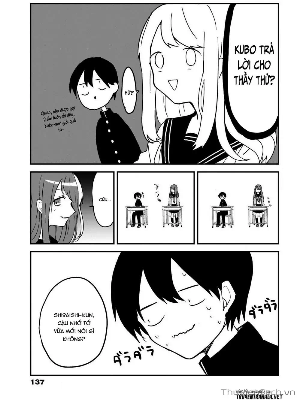 Truyện Tranh Chuyện Tào Lao Của A Hoàn - Kubo-San Wa Boku (Mobu) Wo Yurusanai trang 3