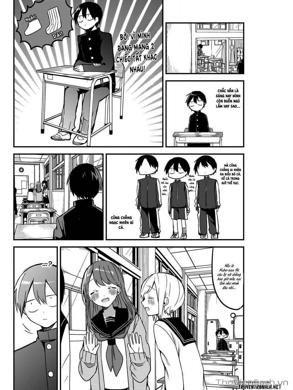 Truyện Tranh Chuyện Tào Lao Của A Hoàn - Kubo-San Wa Boku (Mobu) Wo Yurusanai trang 3