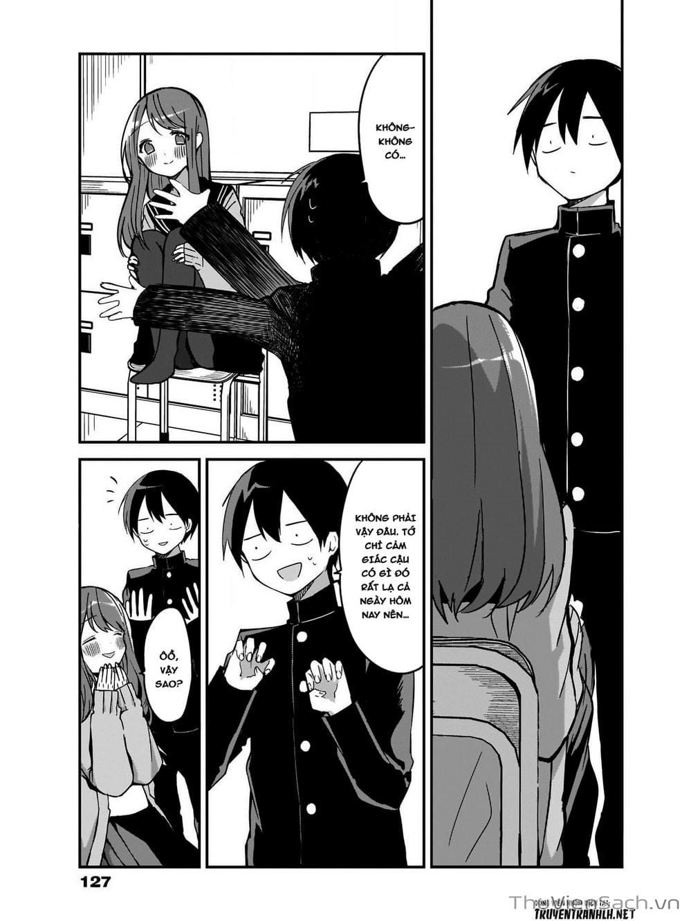 Truyện Tranh Chuyện Tào Lao Của A Hoàn - Kubo-San Wa Boku (Mobu) Wo Yurusanai trang 3