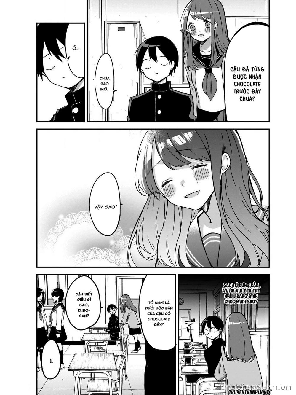 Truyện Tranh Chuyện Tào Lao Của A Hoàn - Kubo-San Wa Boku (Mobu) Wo Yurusanai trang 3