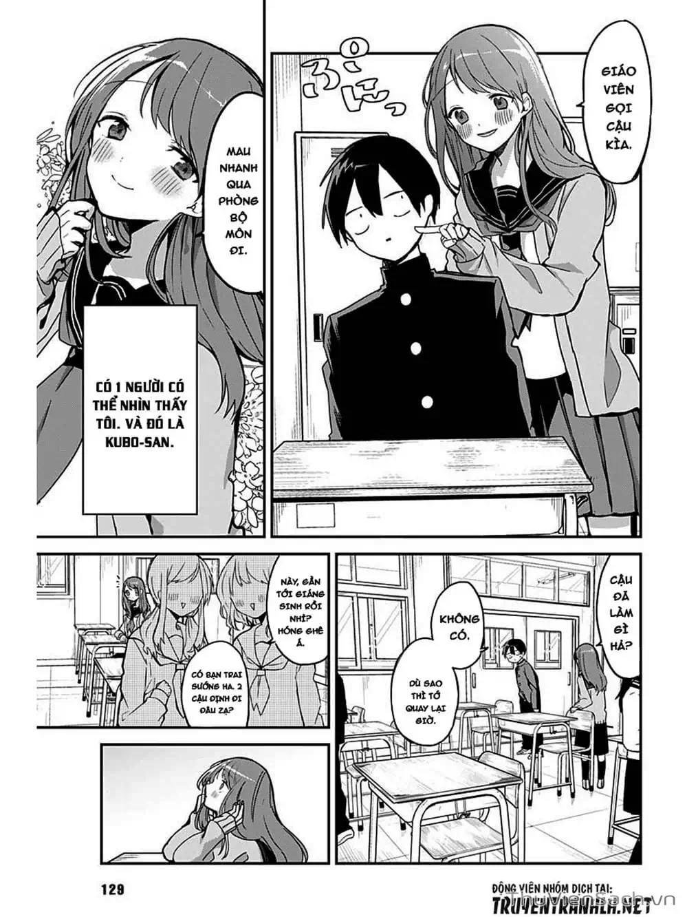 Truyện Tranh Chuyện Tào Lao Của A Hoàn - Kubo-San Wa Boku (Mobu) Wo Yurusanai trang 3