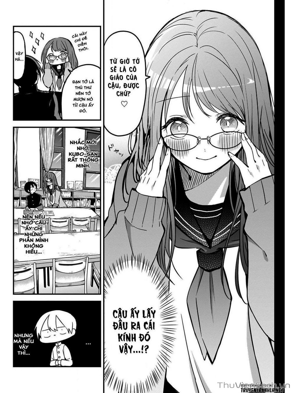 Truyện Tranh Chuyện Tào Lao Của A Hoàn - Kubo-San Wa Boku (Mobu) Wo Yurusanai trang 3