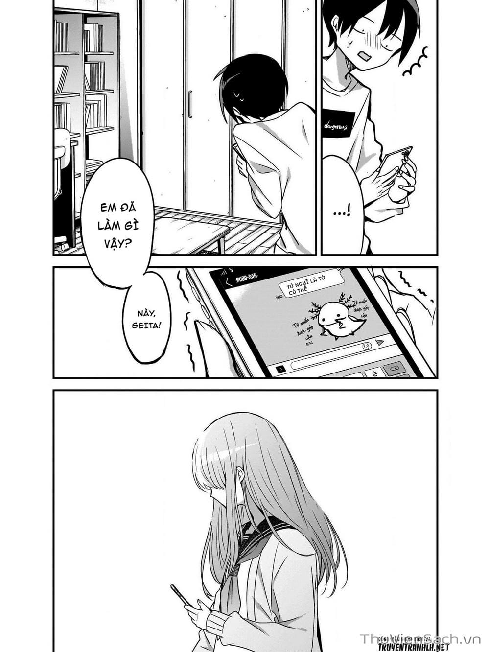 Truyện Tranh Chuyện Tào Lao Của A Hoàn - Kubo-San Wa Boku (Mobu) Wo Yurusanai trang 3