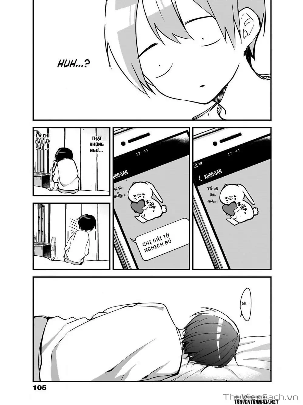 Truyện Tranh Chuyện Tào Lao Của A Hoàn - Kubo-San Wa Boku (Mobu) Wo Yurusanai trang 3