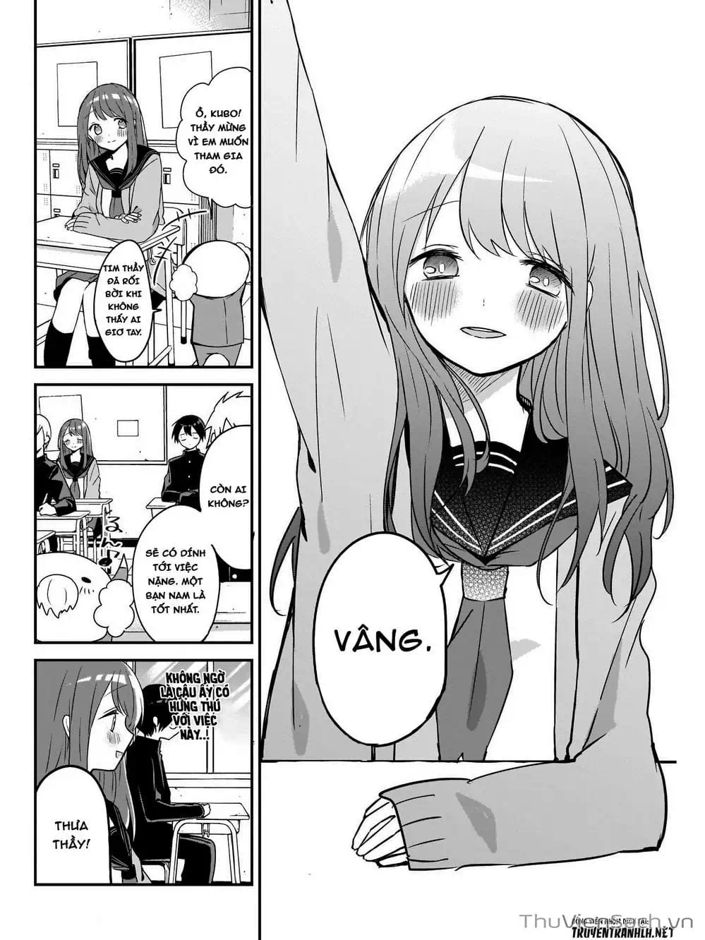 Truyện Tranh Chuyện Tào Lao Của A Hoàn - Kubo-San Wa Boku (Mobu) Wo Yurusanai trang 3