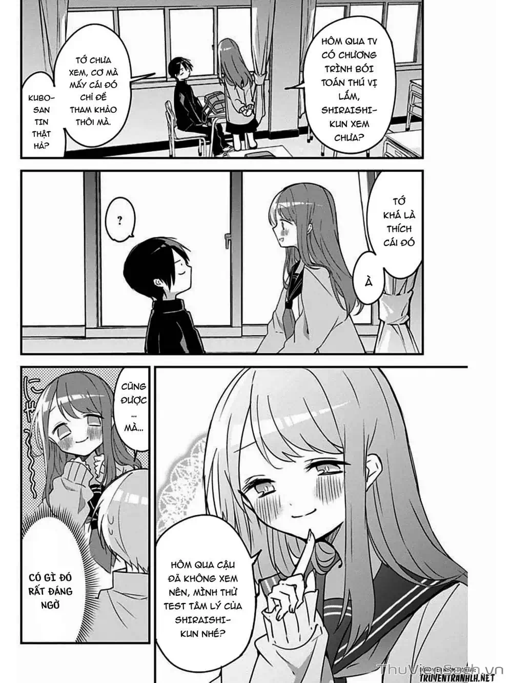 Truyện Tranh Chuyện Tào Lao Của A Hoàn - Kubo-San Wa Boku (Mobu) Wo Yurusanai trang 3