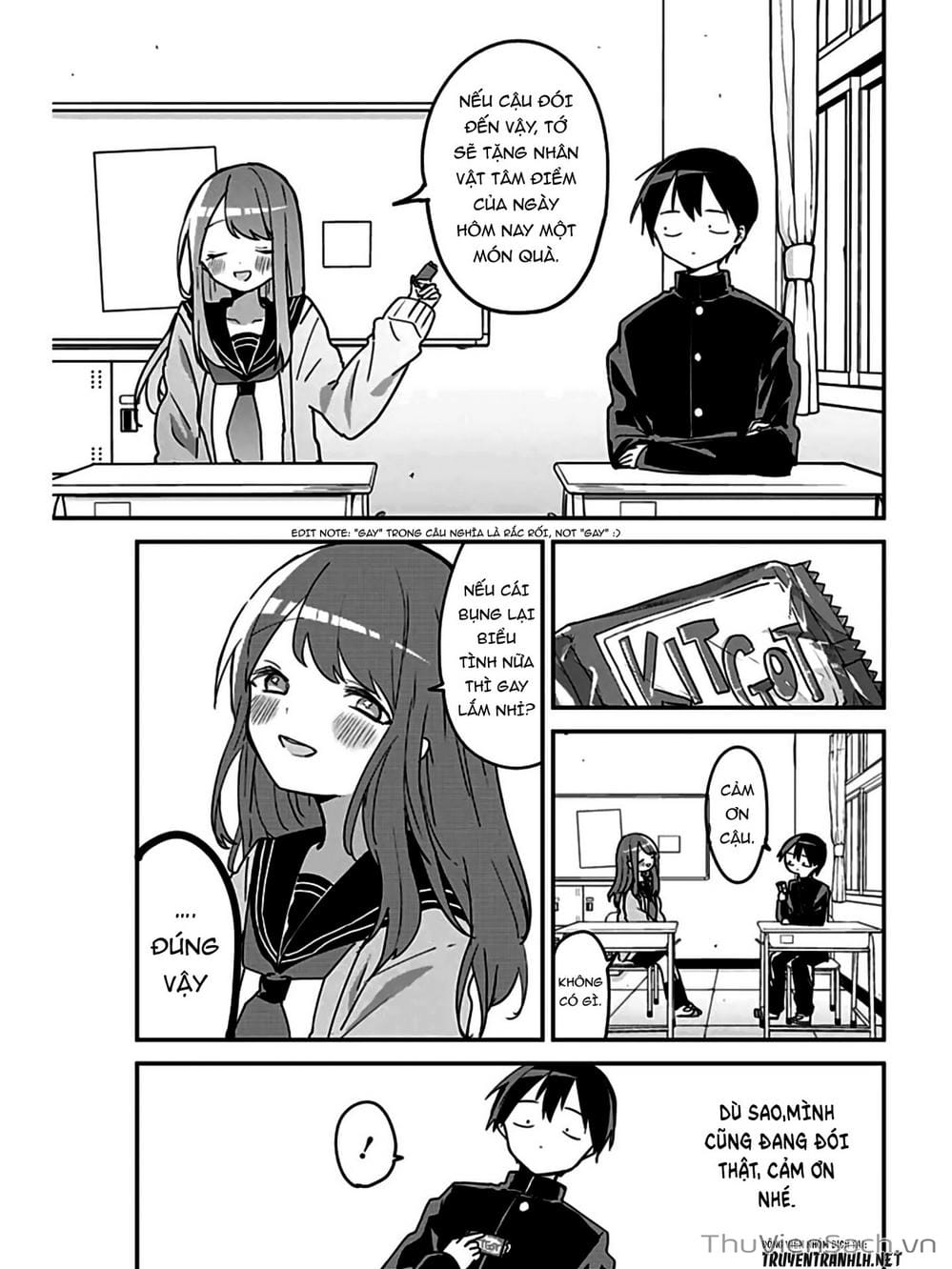 Truyện Tranh Chuyện Tào Lao Của A Hoàn - Kubo-San Wa Boku (Mobu) Wo Yurusanai trang 3