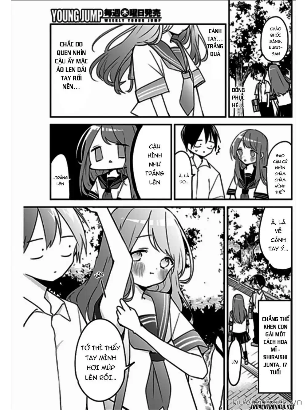 Truyện Tranh Chuyện Tào Lao Của A Hoàn - Kubo-San Wa Boku (Mobu) Wo Yurusanai trang 3