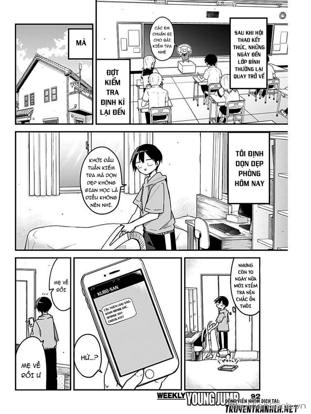 Truyện Tranh Chuyện Tào Lao Của A Hoàn - Kubo-San Wa Boku (Mobu) Wo Yurusanai trang 3