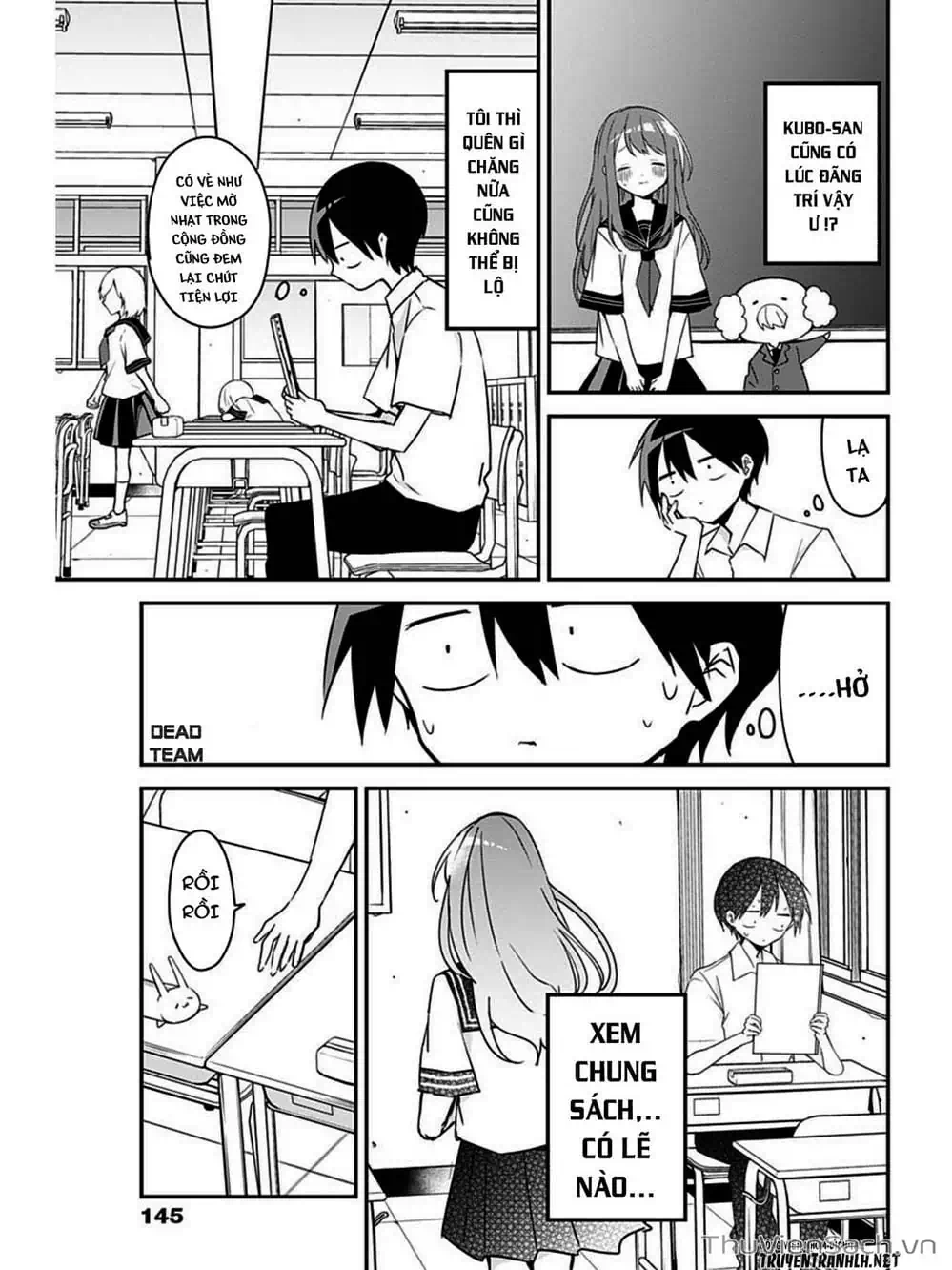 Truyện Tranh Chuyện Tào Lao Của A Hoàn - Kubo-San Wa Boku (Mobu) Wo Yurusanai trang 3