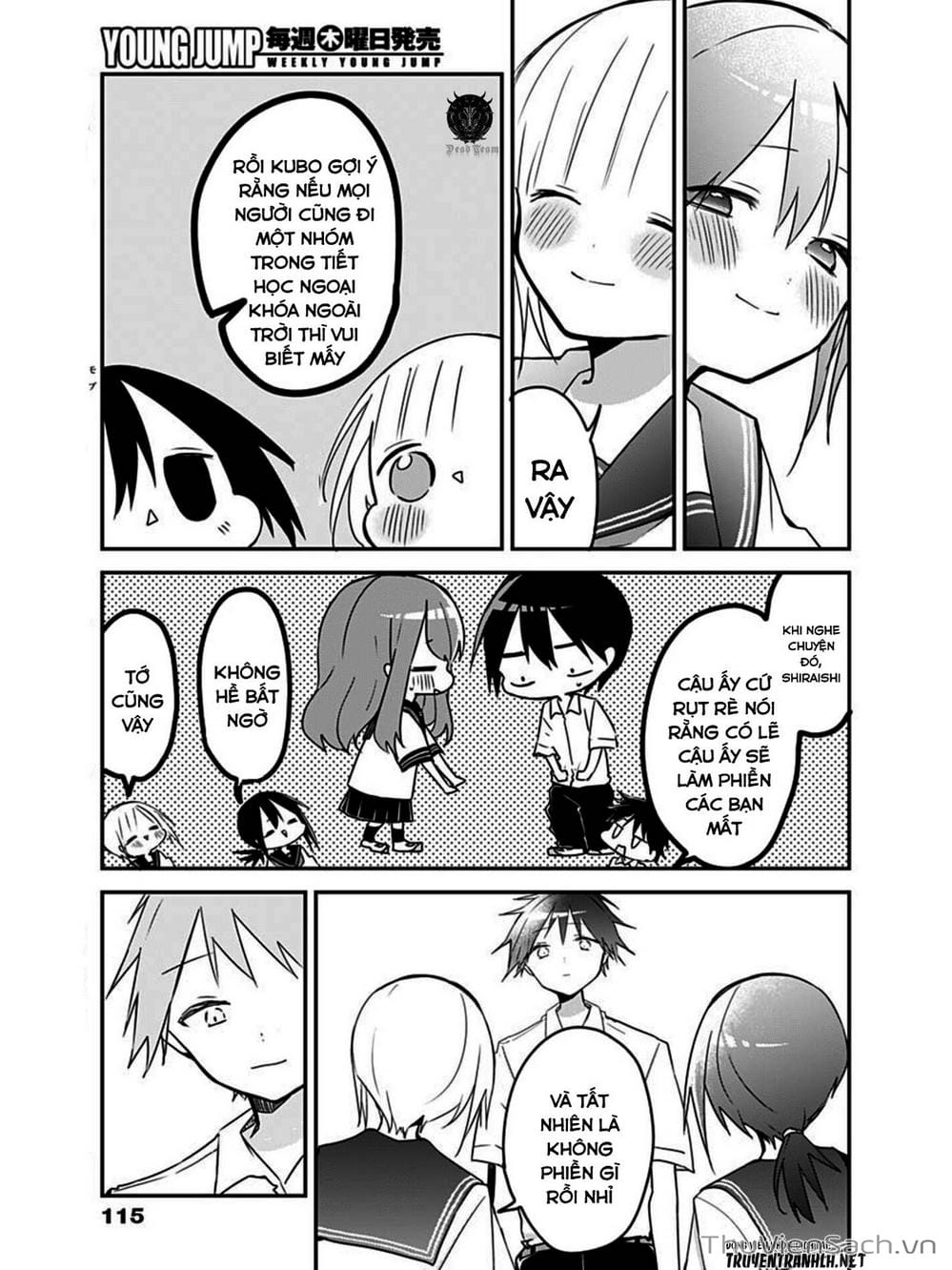 Truyện Tranh Chuyện Tào Lao Của A Hoàn - Kubo-San Wa Boku (Mobu) Wo Yurusanai trang 3