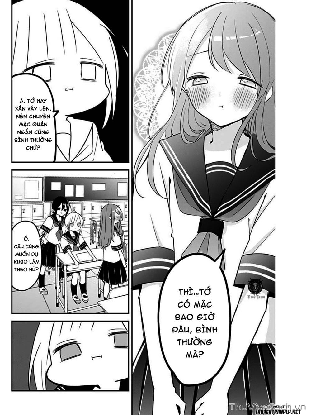 Truyện Tranh Chuyện Tào Lao Của A Hoàn - Kubo-San Wa Boku (Mobu) Wo Yurusanai trang 3