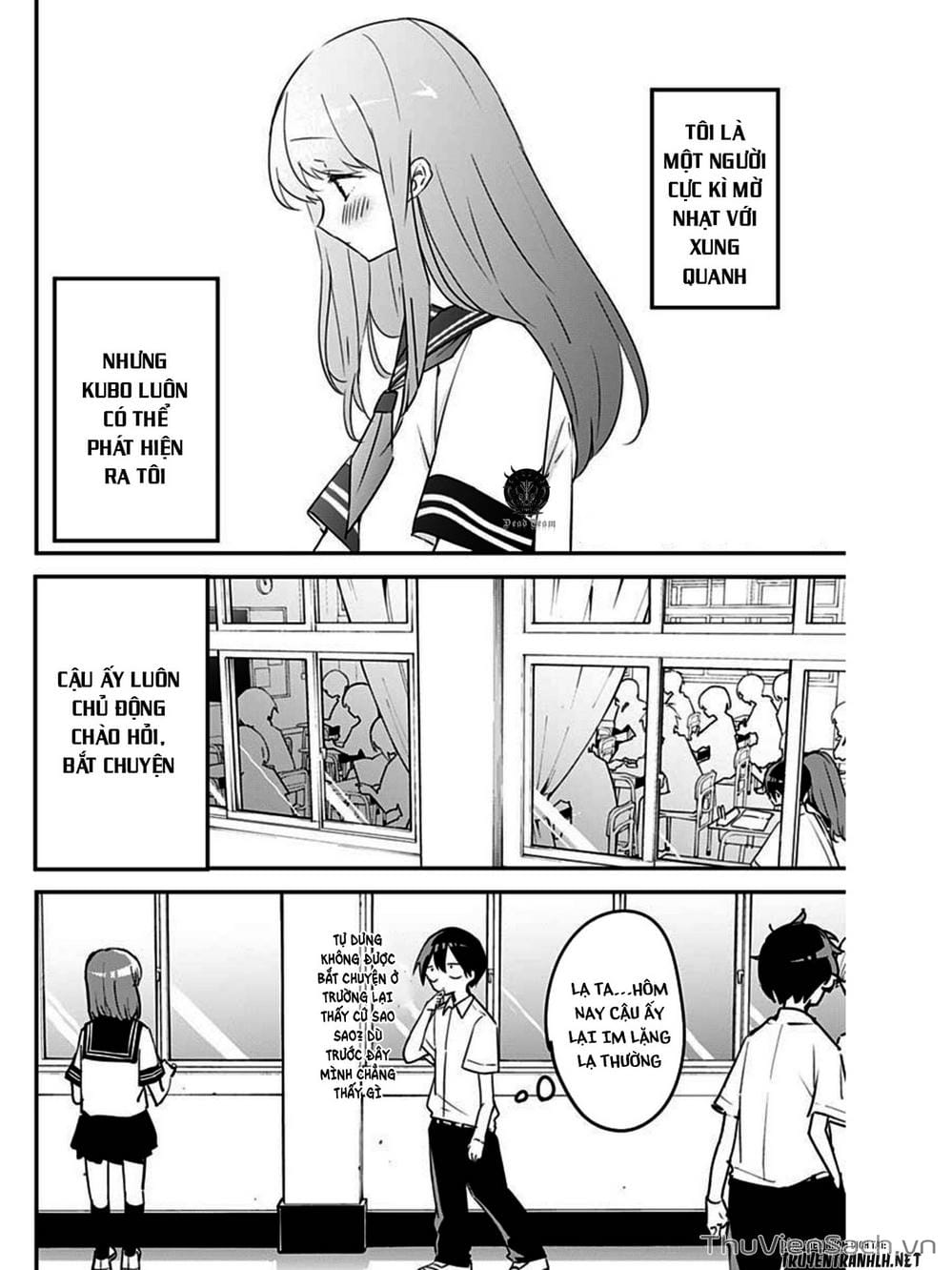 Truyện Tranh Chuyện Tào Lao Của A Hoàn - Kubo-San Wa Boku (Mobu) Wo Yurusanai trang 3