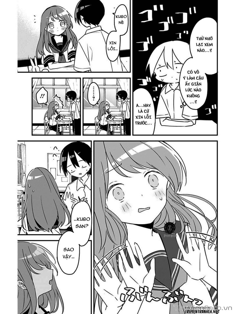 Truyện Tranh Chuyện Tào Lao Của A Hoàn - Kubo-San Wa Boku (Mobu) Wo Yurusanai trang 3