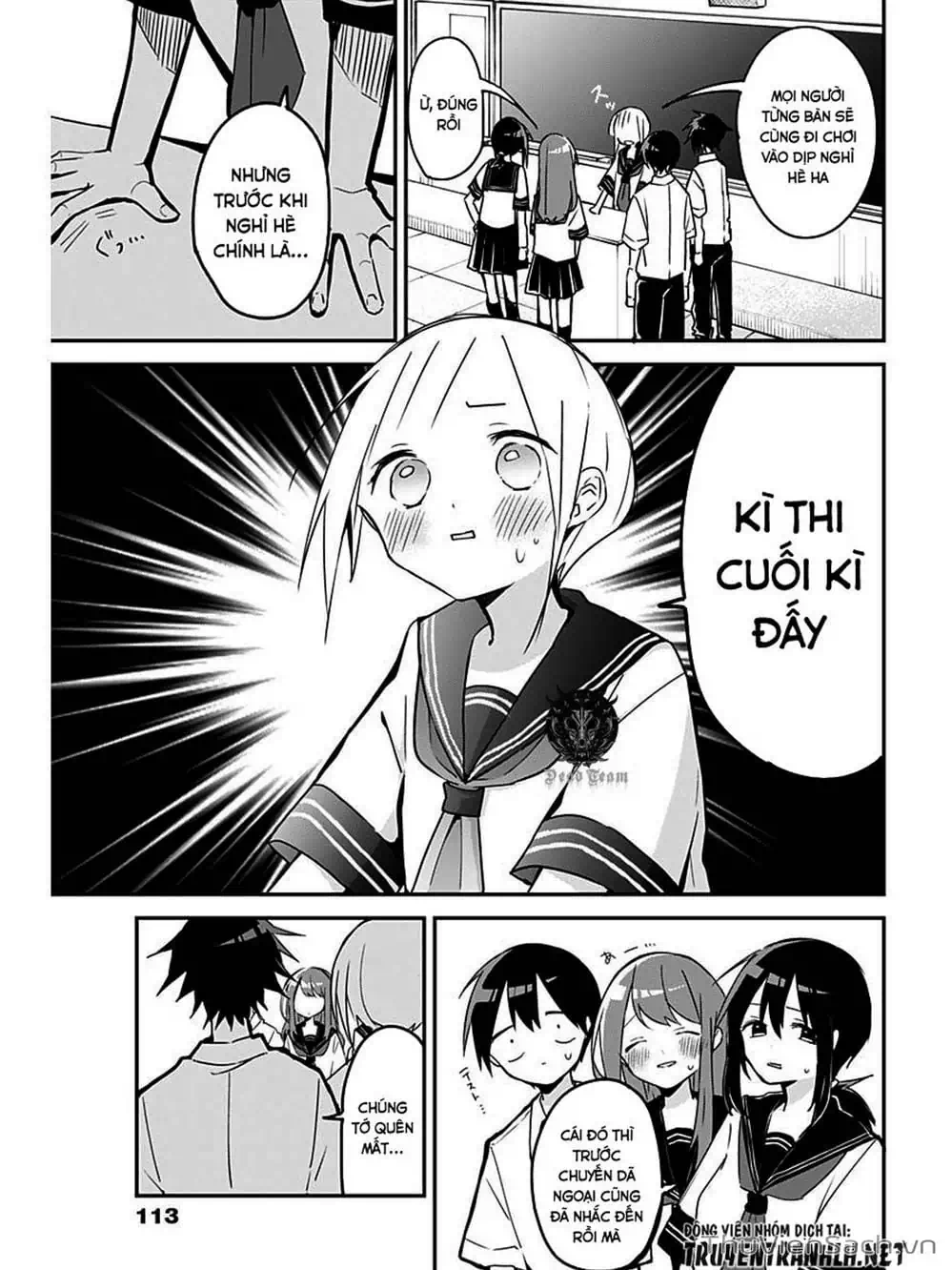 Truyện Tranh Chuyện Tào Lao Của A Hoàn - Kubo-San Wa Boku (Mobu) Wo Yurusanai trang 3