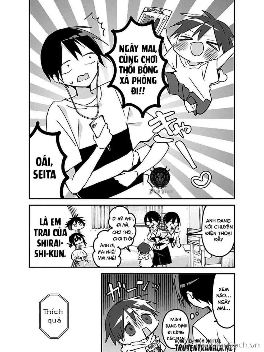 Truyện Tranh Chuyện Tào Lao Của A Hoàn - Kubo-San Wa Boku (Mobu) Wo Yurusanai trang 3