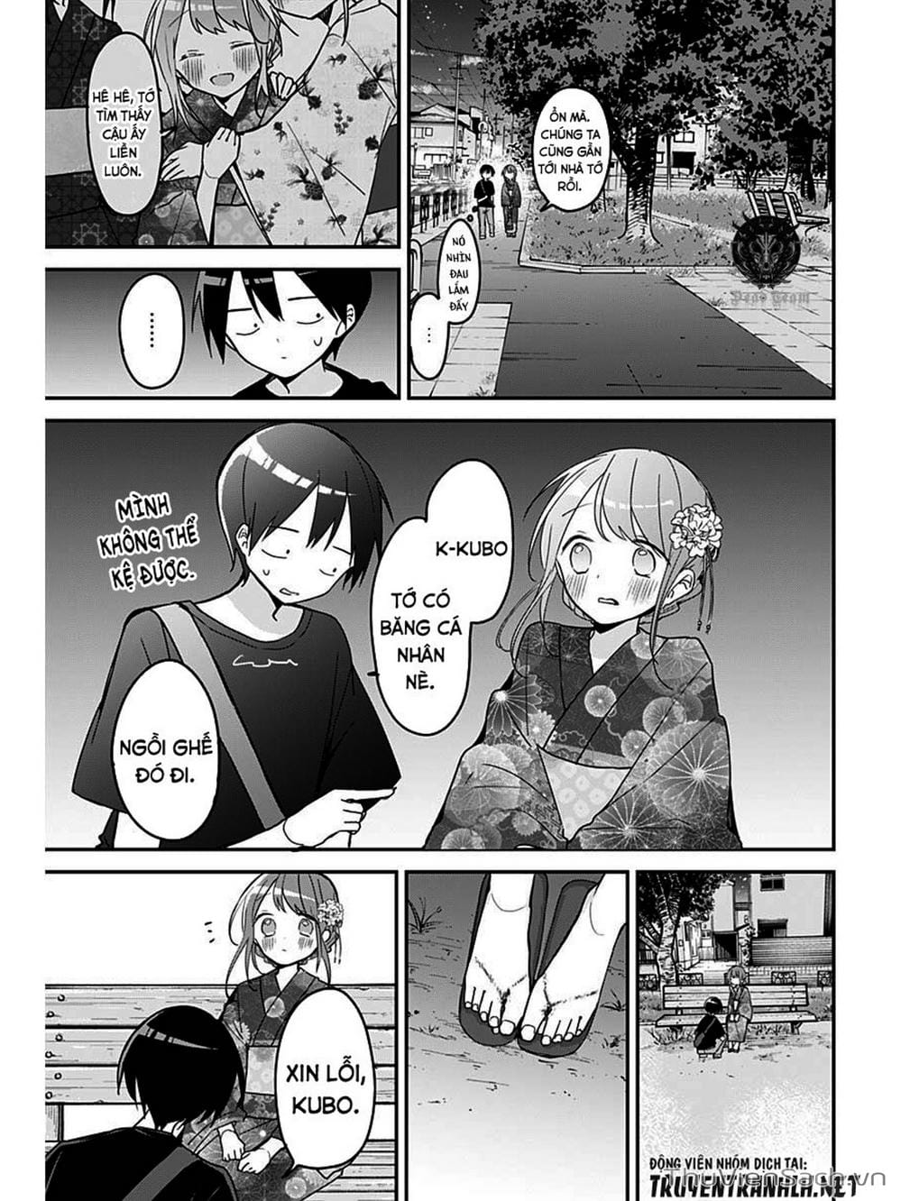 Truyện Tranh Chuyện Tào Lao Của A Hoàn - Kubo-San Wa Boku (Mobu) Wo Yurusanai trang 3