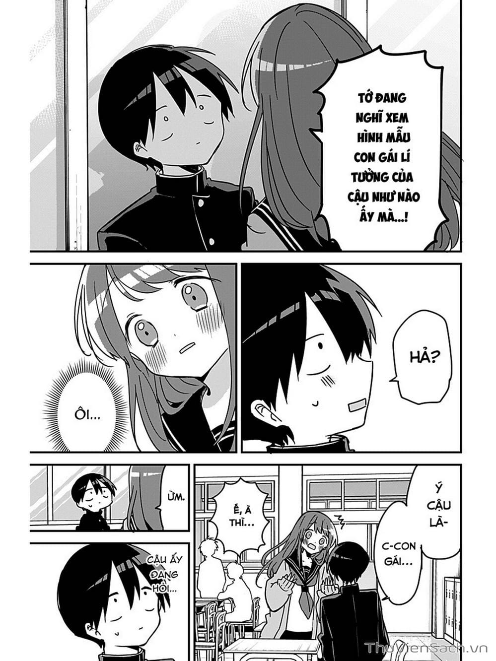 Truyện Tranh Chuyện Tào Lao Của A Hoàn - Kubo-San Wa Boku (Mobu) Wo Yurusanai trang 3