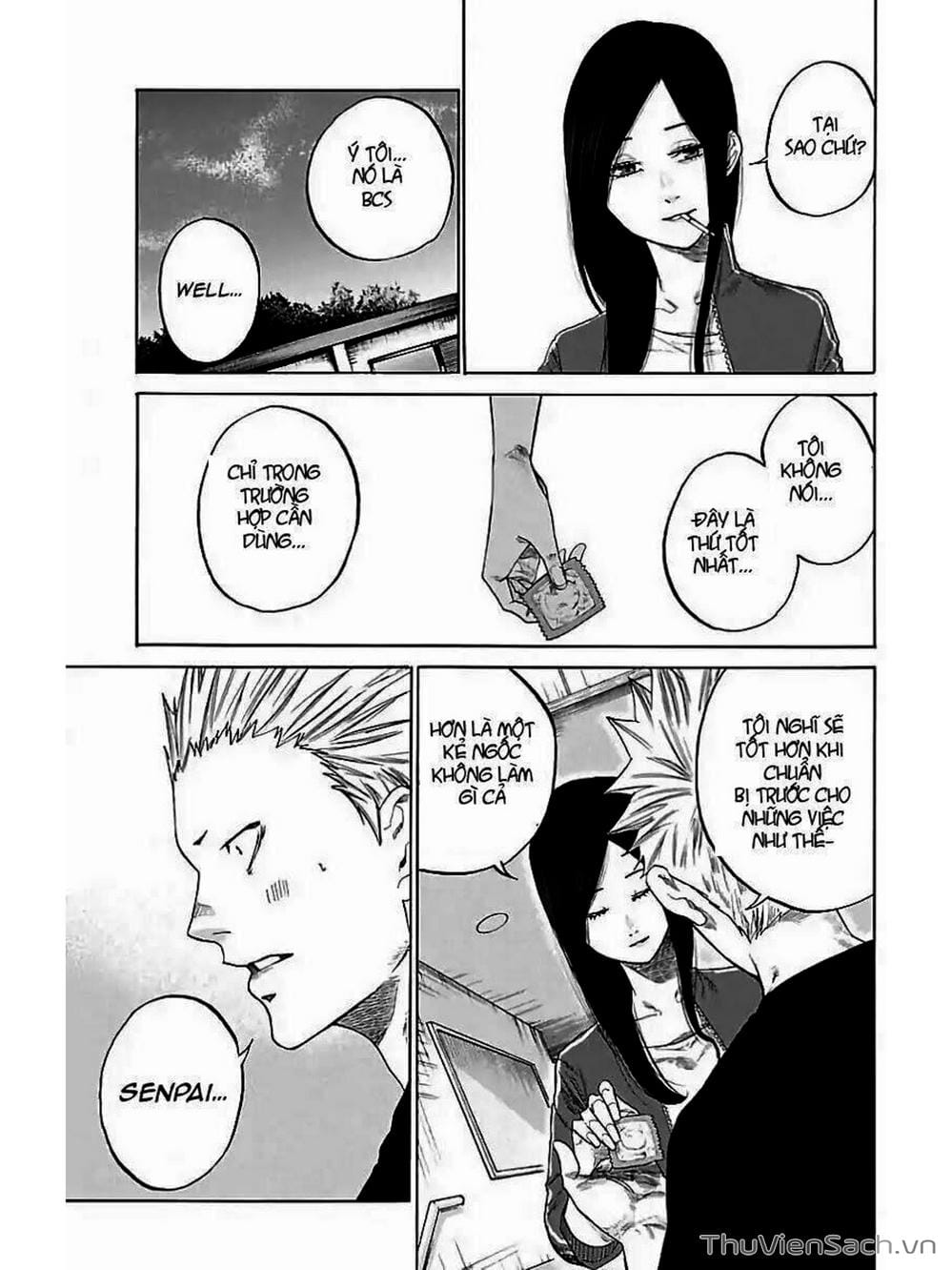 Truyện Tranh Thuốc Lá Senpai Và Kouhai Anh Đào - Cigarette And Cherry trang 4