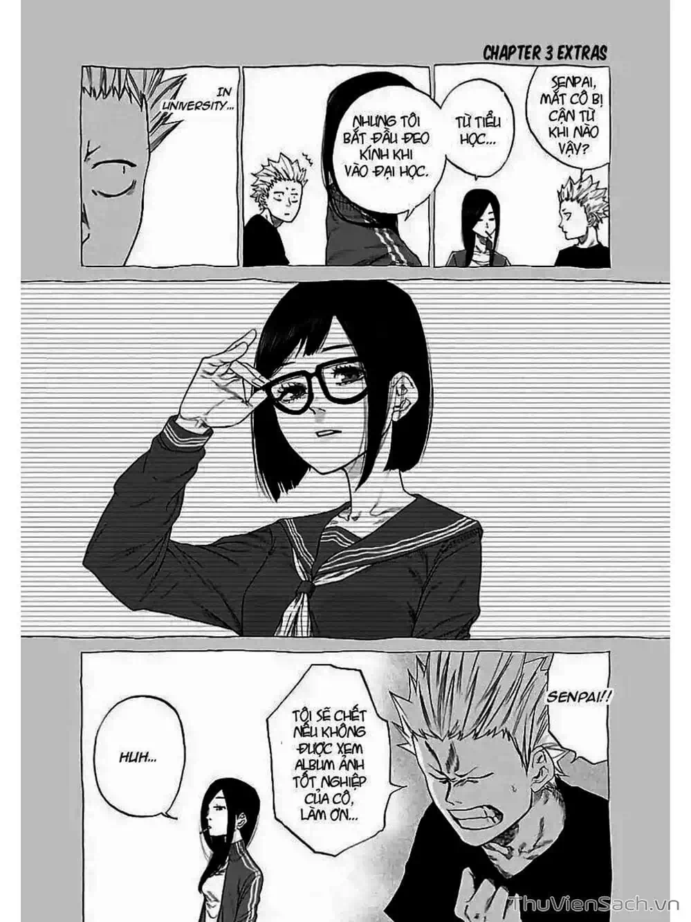 Truyện Tranh Thuốc Lá Senpai Và Kouhai Anh Đào - Cigarette And Cherry trang 4