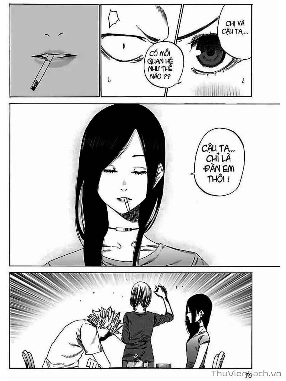 Truyện Tranh Thuốc Lá Senpai Và Kouhai Anh Đào - Cigarette And Cherry trang 4