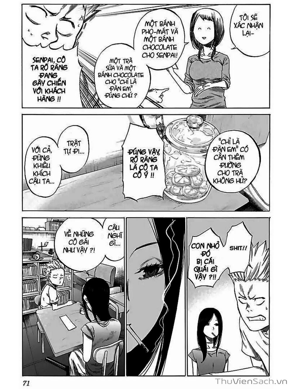 Truyện Tranh Thuốc Lá Senpai Và Kouhai Anh Đào - Cigarette And Cherry trang 4