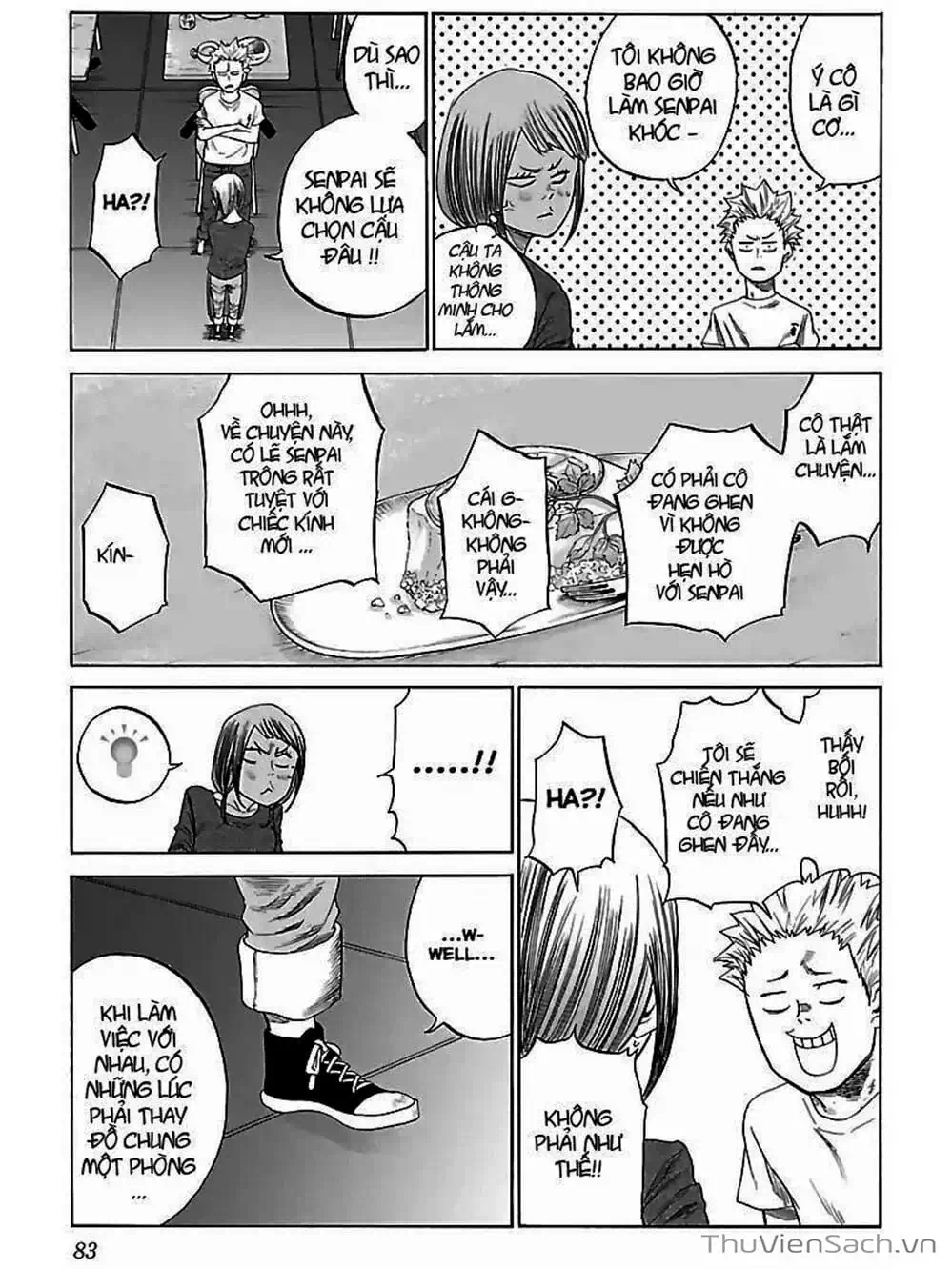 Truyện Tranh Thuốc Lá Senpai Và Kouhai Anh Đào - Cigarette And Cherry trang 4