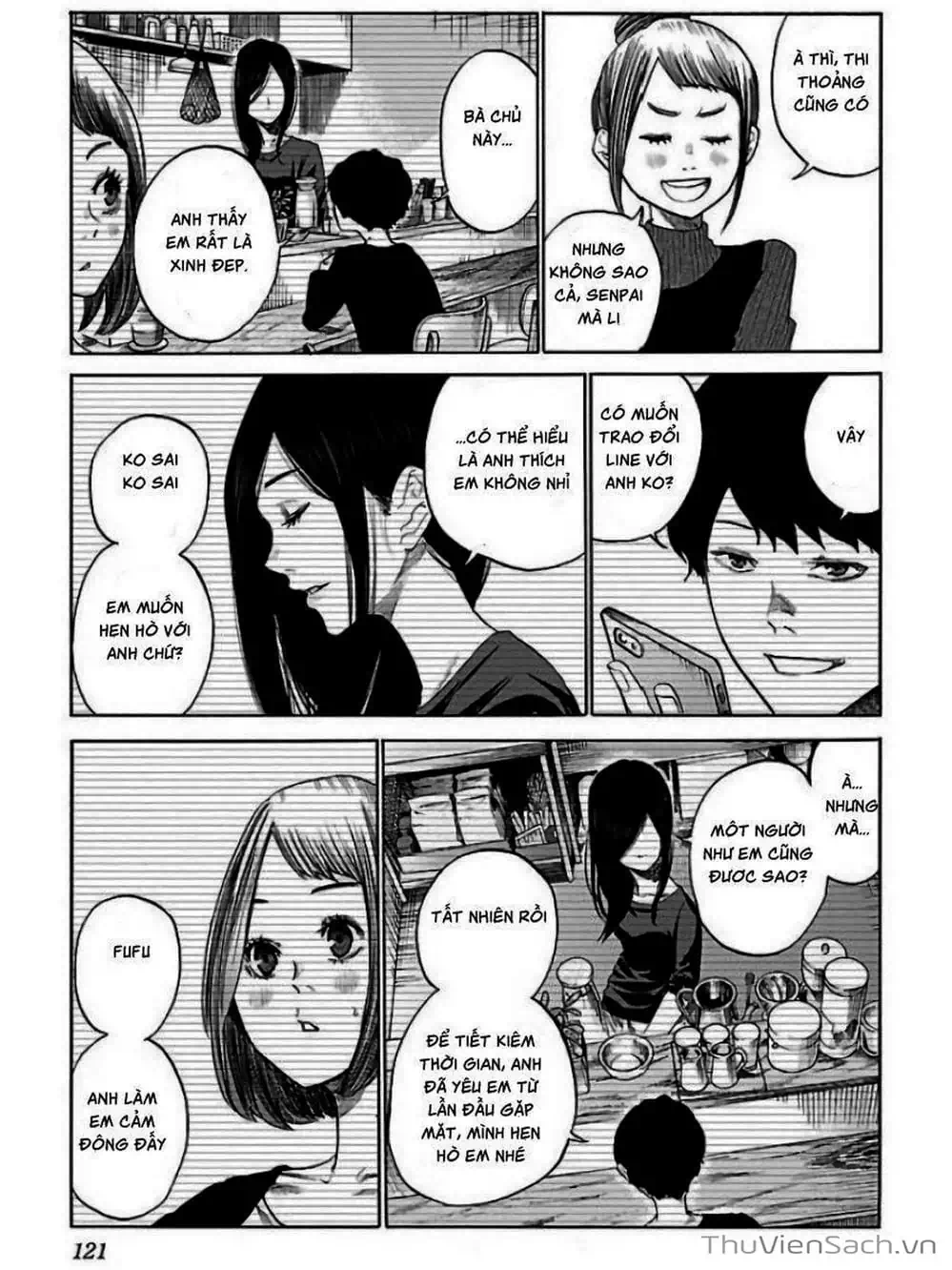 Truyện Tranh Thuốc Lá Senpai Và Kouhai Anh Đào - Cigarette And Cherry trang 4