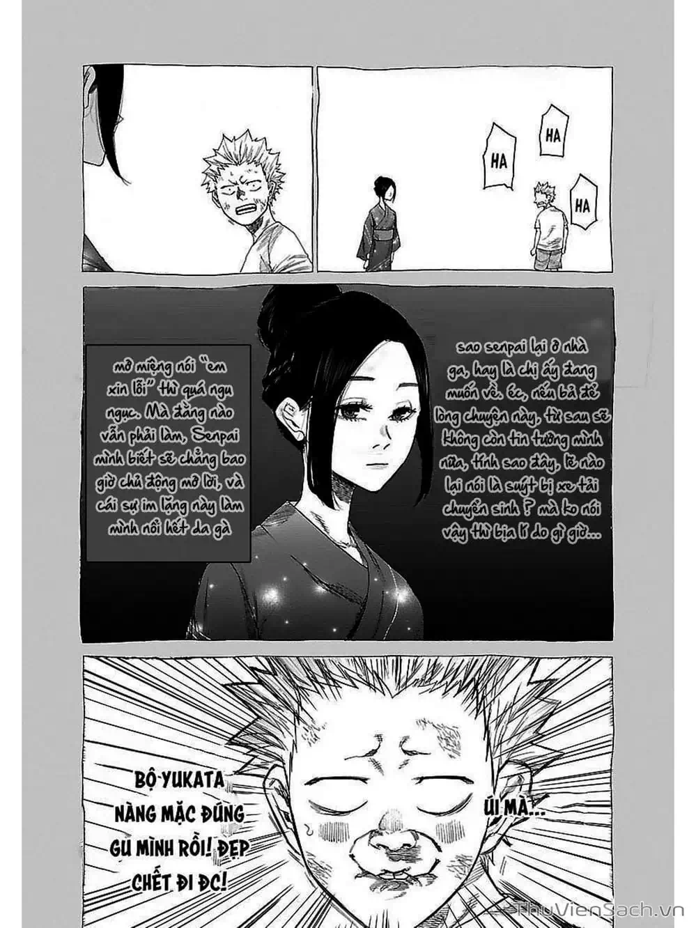 Truyện Tranh Thuốc Lá Senpai Và Kouhai Anh Đào - Cigarette And Cherry trang 4