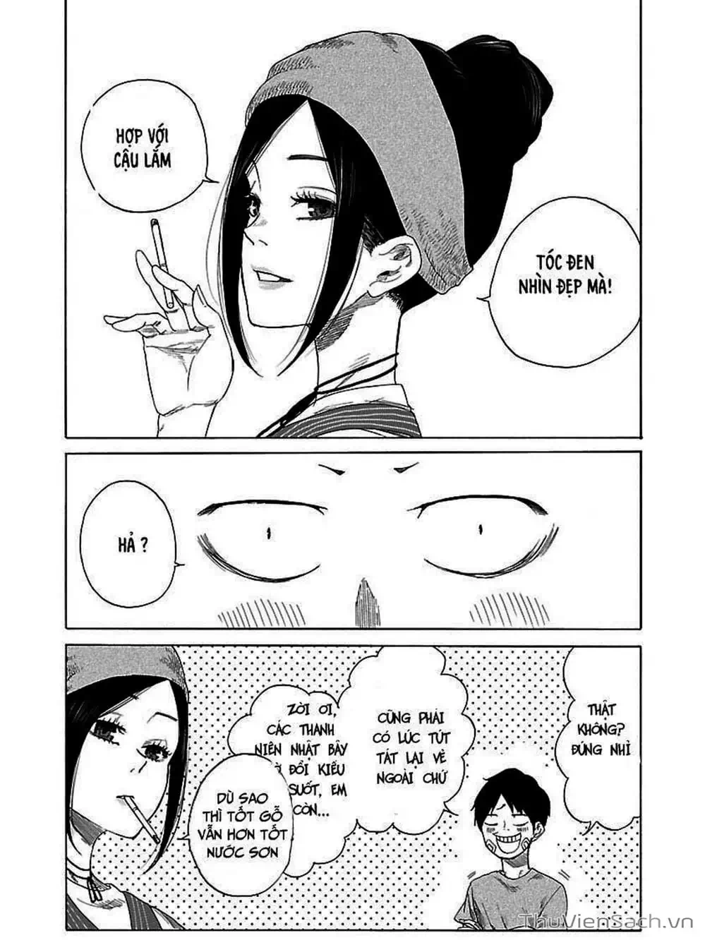 Truyện Tranh Thuốc Lá Senpai Và Kouhai Anh Đào - Cigarette And Cherry trang 4