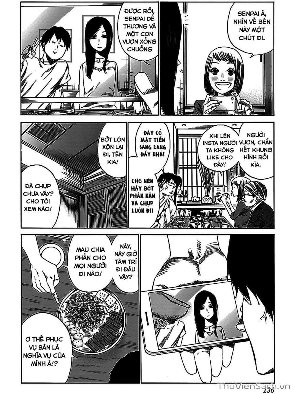 Truyện Tranh Thuốc Lá Senpai Và Kouhai Anh Đào - Cigarette And Cherry trang 4