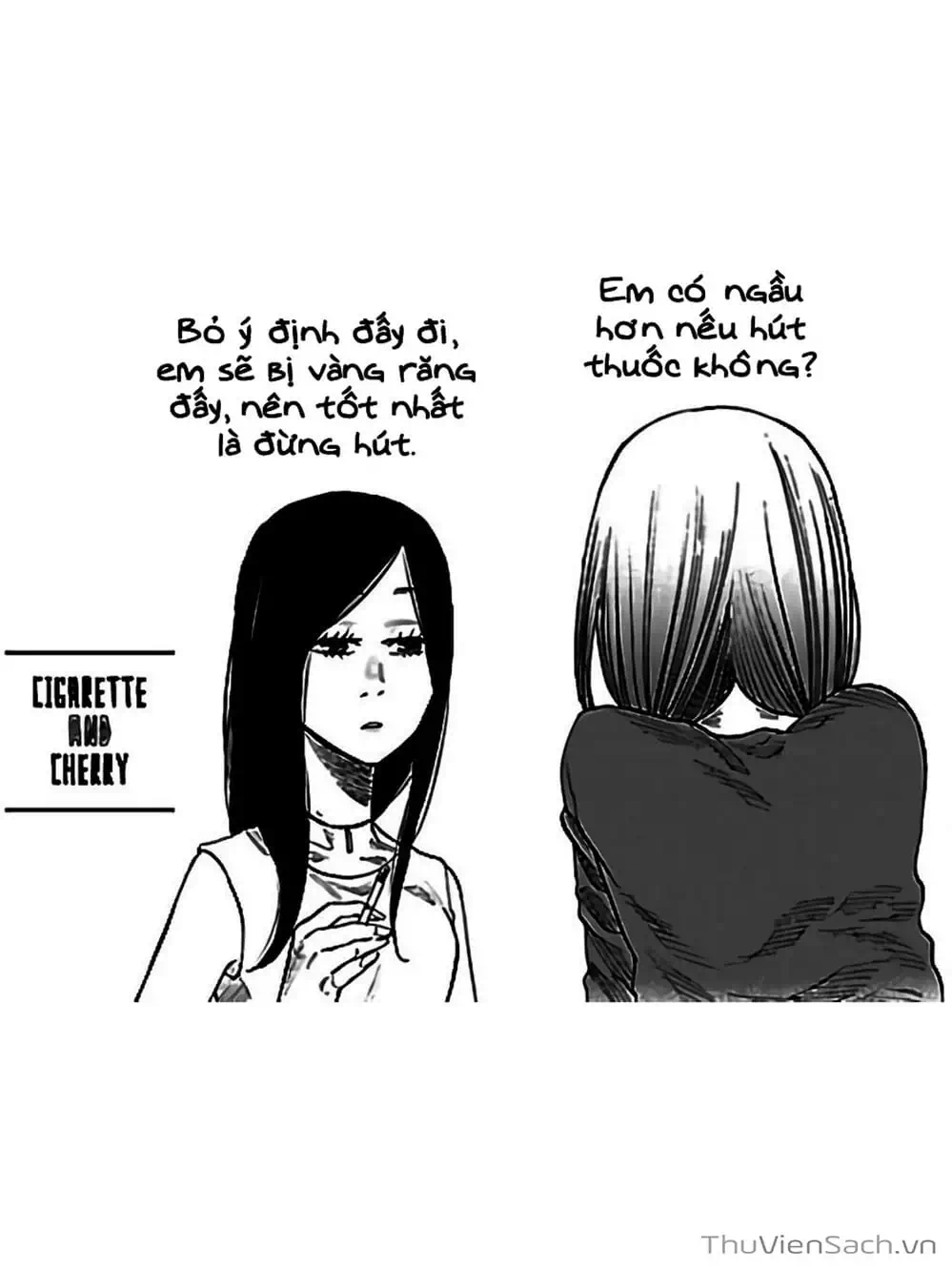 Truyện Tranh Thuốc Lá Senpai Và Kouhai Anh Đào - Cigarette And Cherry trang 4