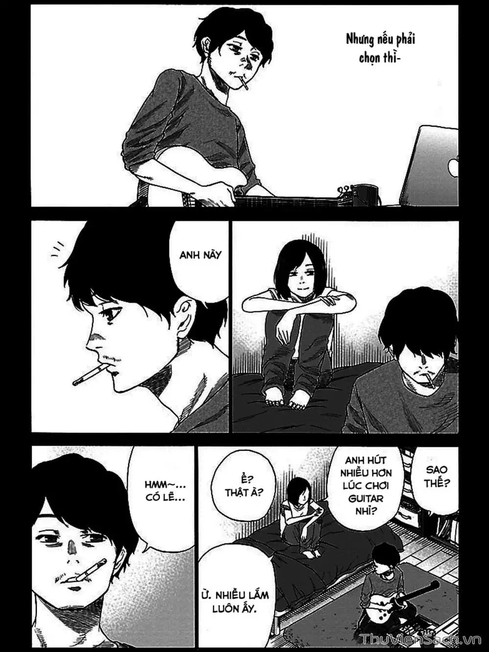 Truyện Tranh Thuốc Lá Senpai Và Kouhai Anh Đào - Cigarette And Cherry trang 4