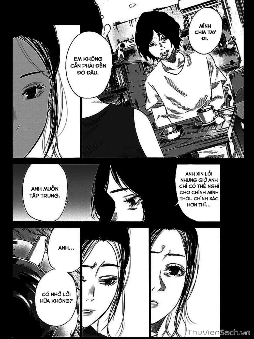 Truyện Tranh Thuốc Lá Senpai Và Kouhai Anh Đào - Cigarette And Cherry trang 4