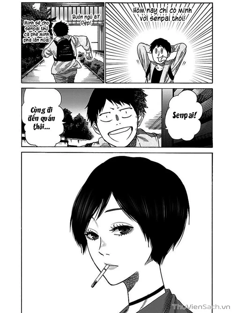 Truyện Tranh Thuốc Lá Senpai Và Kouhai Anh Đào - Cigarette And Cherry trang 4