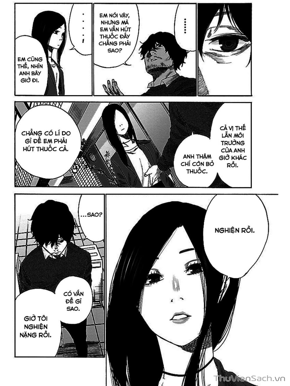 Truyện Tranh Thuốc Lá Senpai Và Kouhai Anh Đào - Cigarette And Cherry trang 4