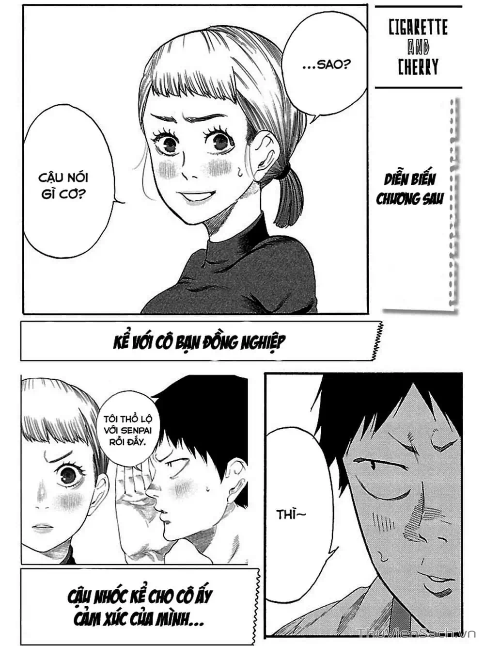 Truyện Tranh Thuốc Lá Senpai Và Kouhai Anh Đào - Cigarette And Cherry trang 4