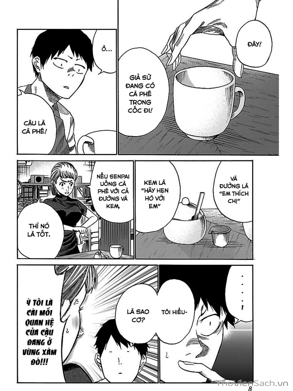 Truyện Tranh Thuốc Lá Senpai Và Kouhai Anh Đào - Cigarette And Cherry trang 4