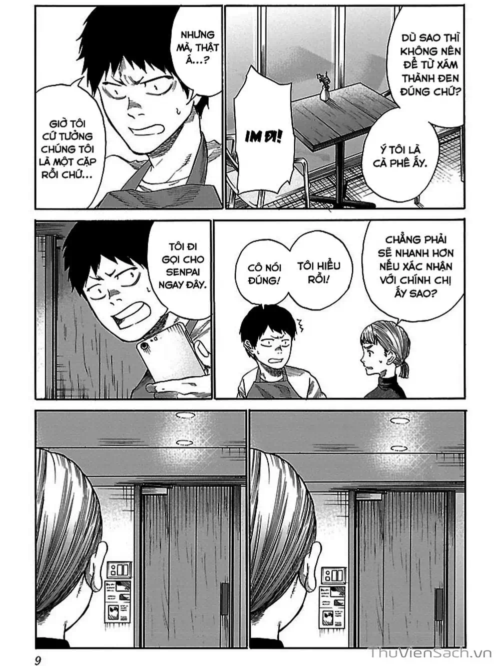 Truyện Tranh Thuốc Lá Senpai Và Kouhai Anh Đào - Cigarette And Cherry trang 4