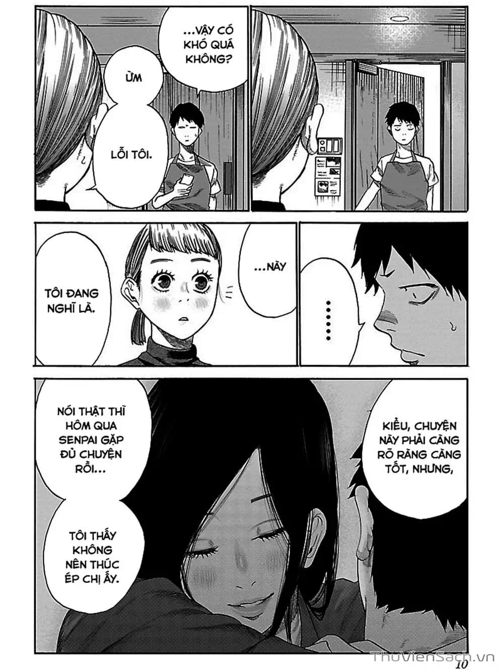 Truyện Tranh Thuốc Lá Senpai Và Kouhai Anh Đào - Cigarette And Cherry trang 4