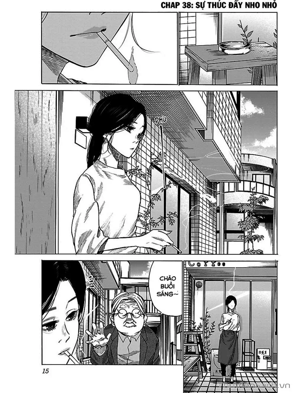 Truyện Tranh Thuốc Lá Senpai Và Kouhai Anh Đào - Cigarette And Cherry trang 4