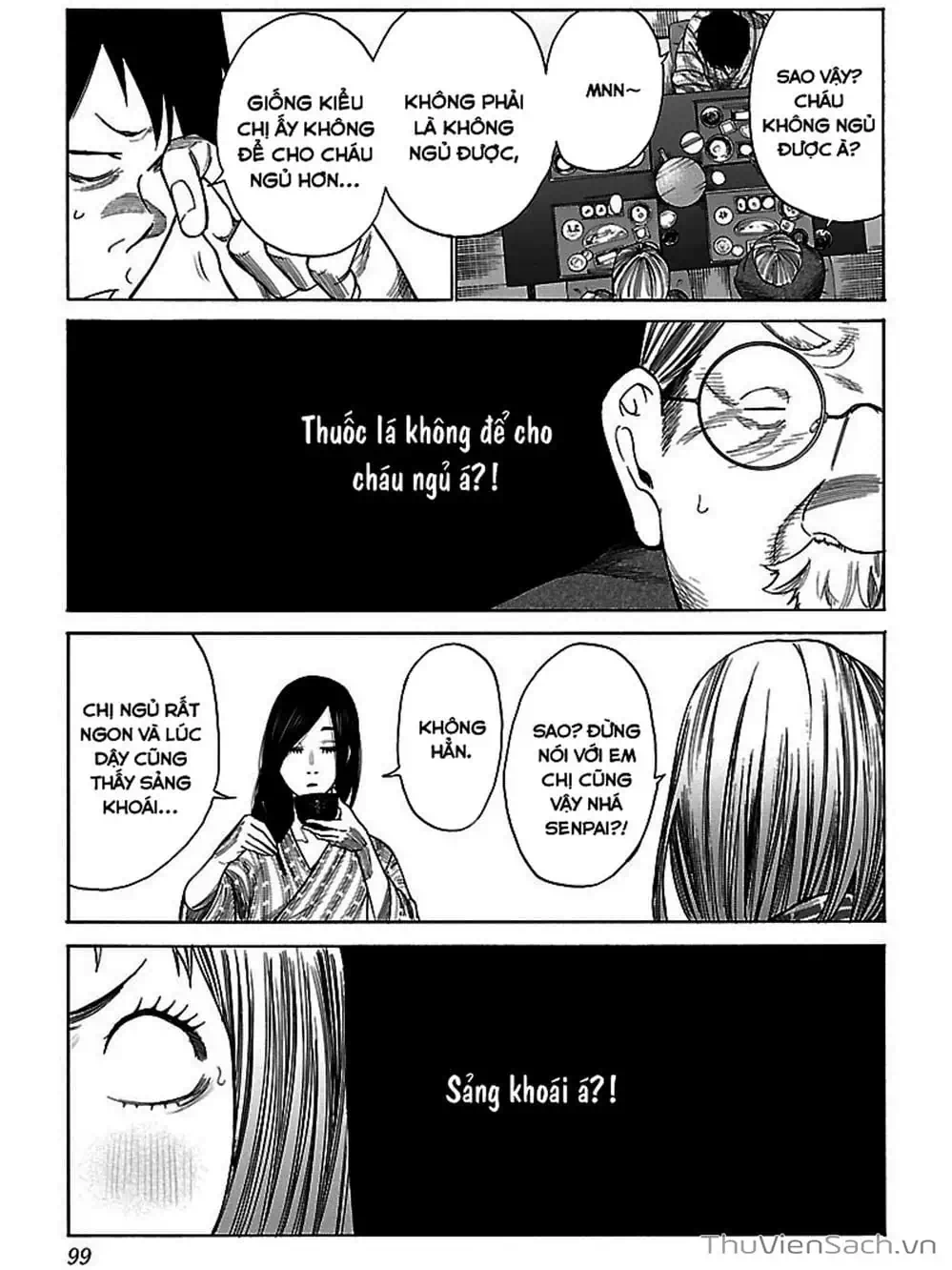 Truyện Tranh Thuốc Lá Senpai Và Kouhai Anh Đào - Cigarette And Cherry trang 4