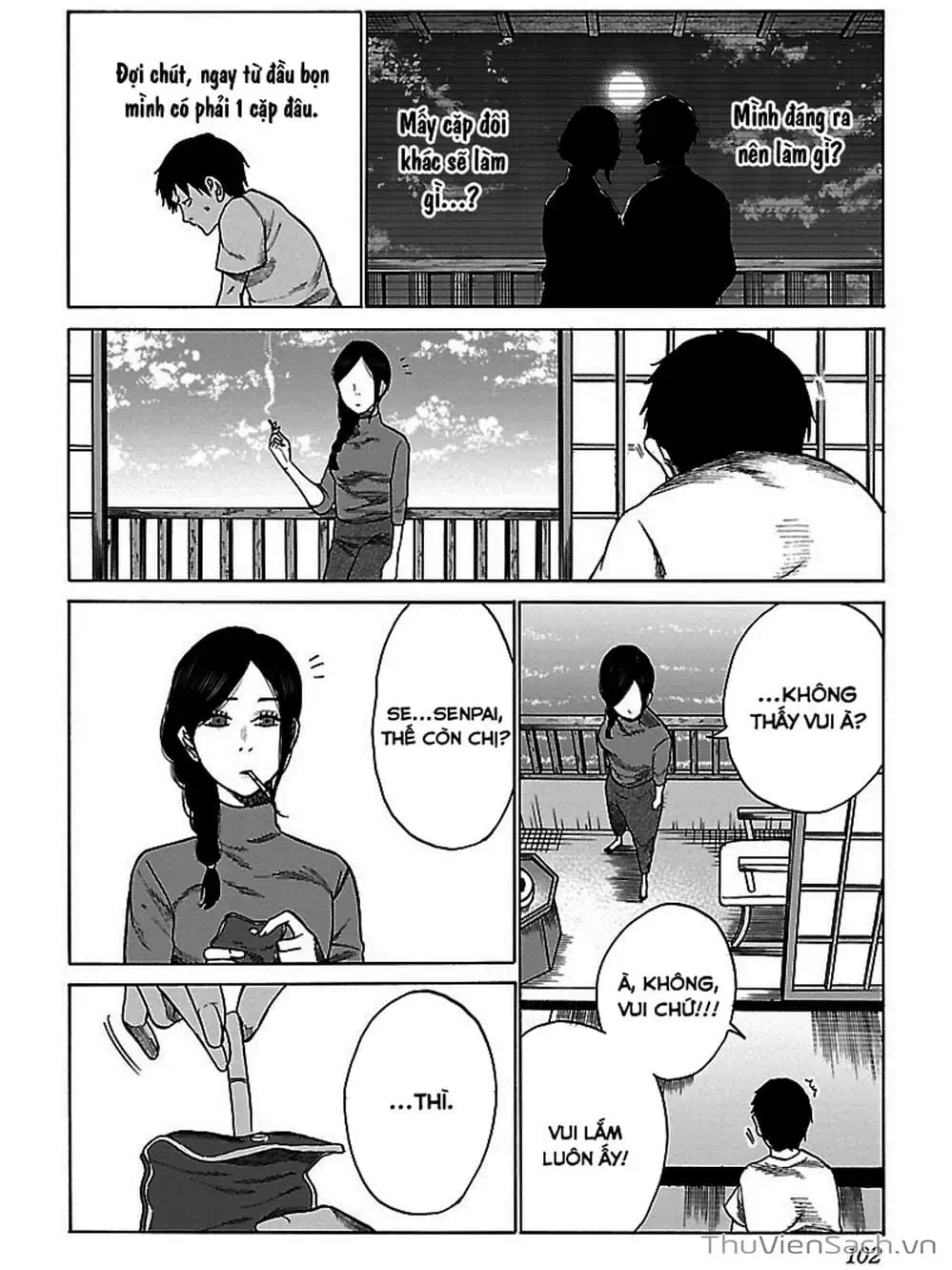 Truyện Tranh Thuốc Lá Senpai Và Kouhai Anh Đào - Cigarette And Cherry trang 4