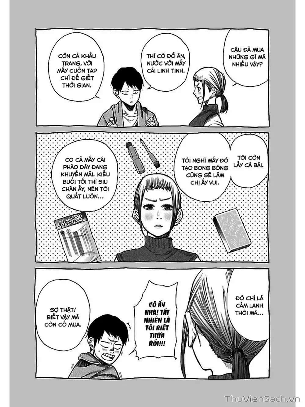 Truyện Tranh Thuốc Lá Senpai Và Kouhai Anh Đào - Cigarette And Cherry trang 4