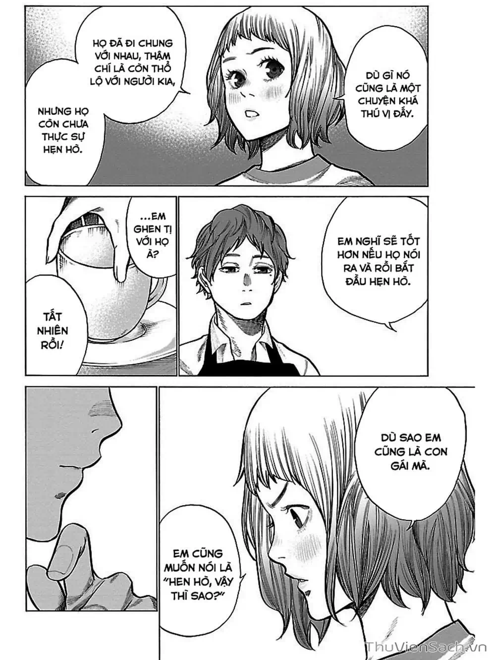 Truyện Tranh Thuốc Lá Senpai Và Kouhai Anh Đào - Cigarette And Cherry trang 4